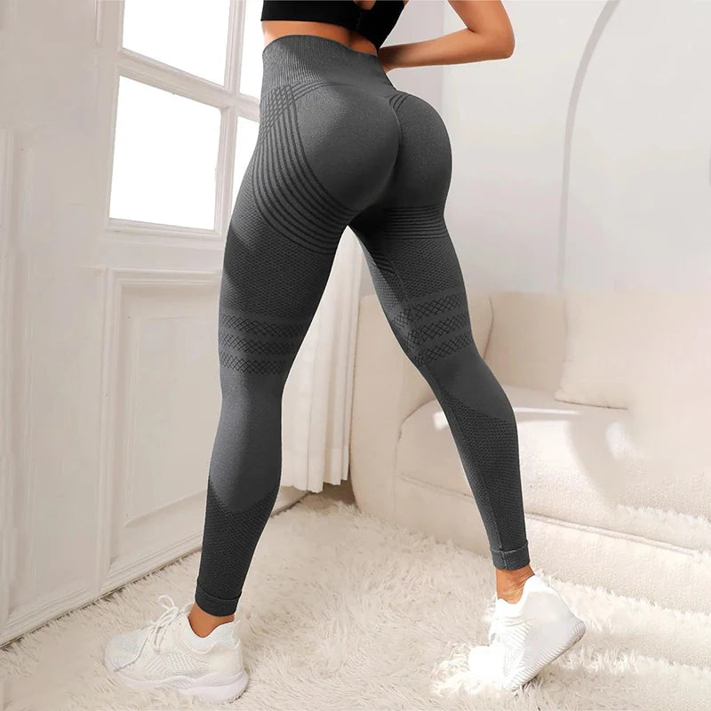 High-Waist Seamless Workout Leggings for Women