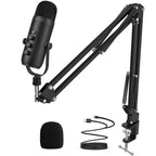 Haomuren USB Podcast Microphone Kit – Studio Condenser