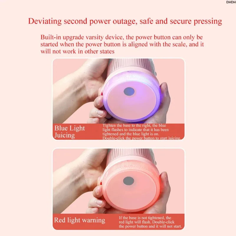 Portable Blender with USB Charging – Smoothies & Shakes