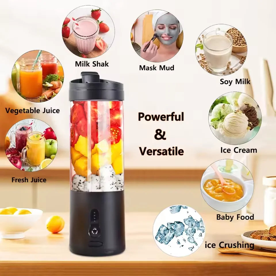Mini Electric Juicer – Portable Smoothie Maker