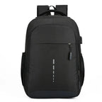 Men’s Large-Capacity Backpack – Simple, Stylish Travel & Laptop Bag for Students
