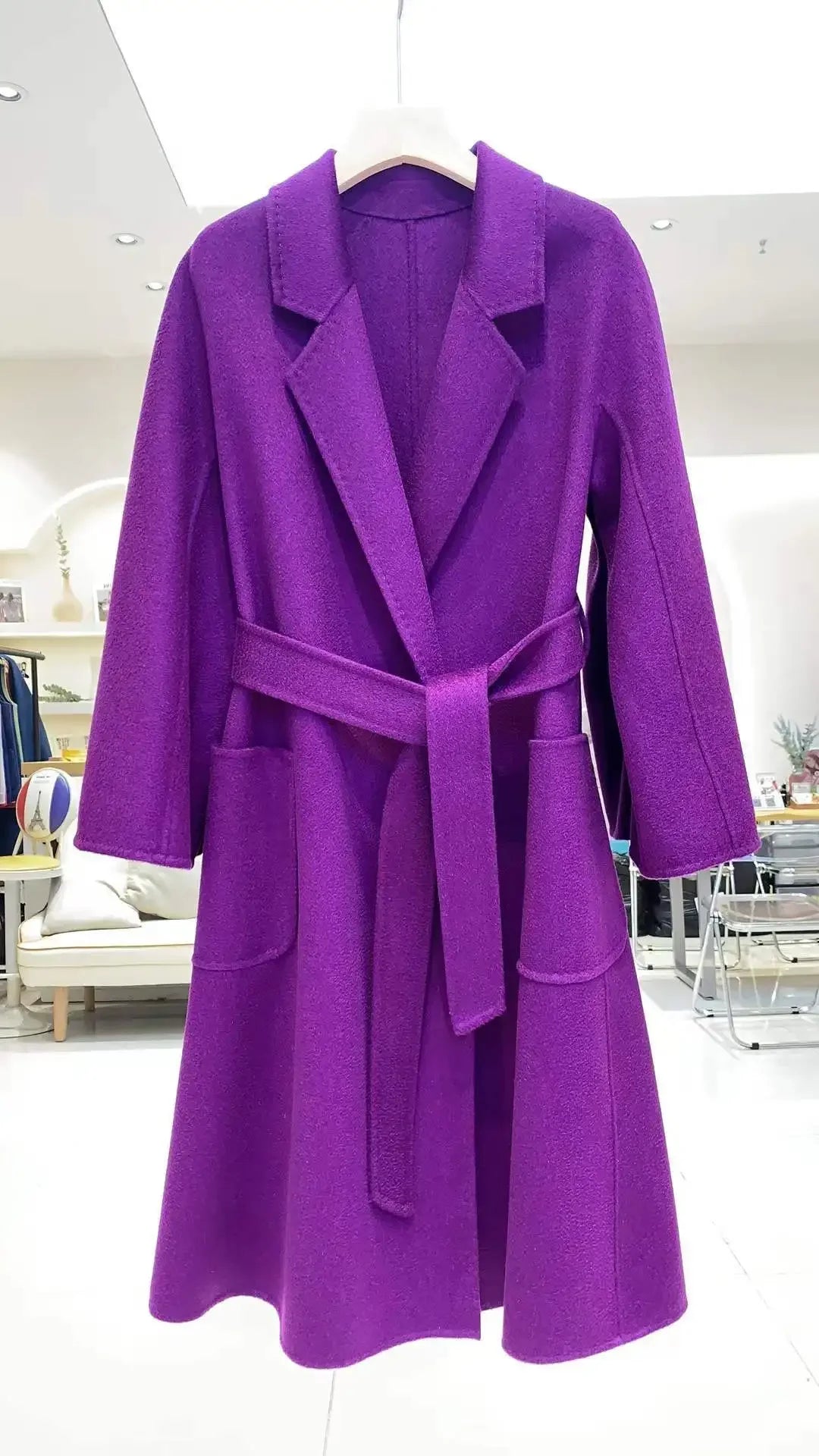 2025 Luxe Wool Blend Coat