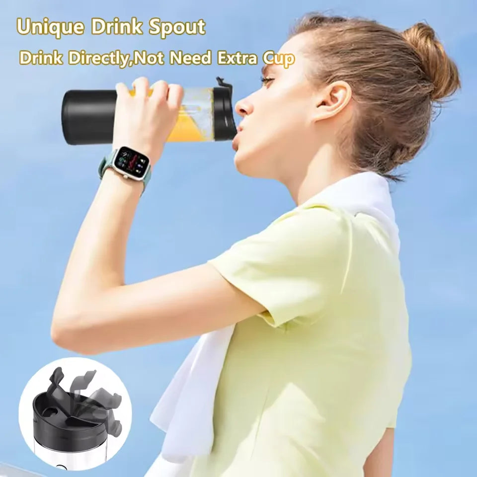 Mini Electric Juicer – Portable Smoothie Maker
