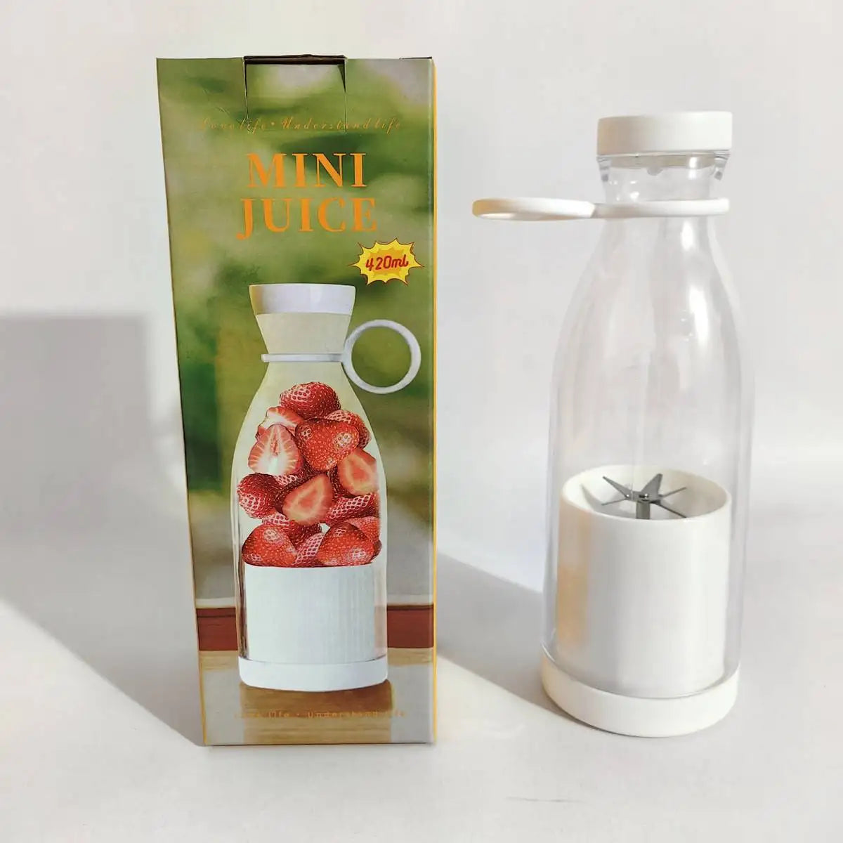 Portable Blender with USB Charging – Smoothies & Shakes