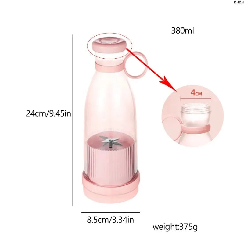 Portable Blender with USB Charging – Smoothies & Shakes
