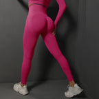 Seamless High-Waist Booty-Lifting Yoga Leggings