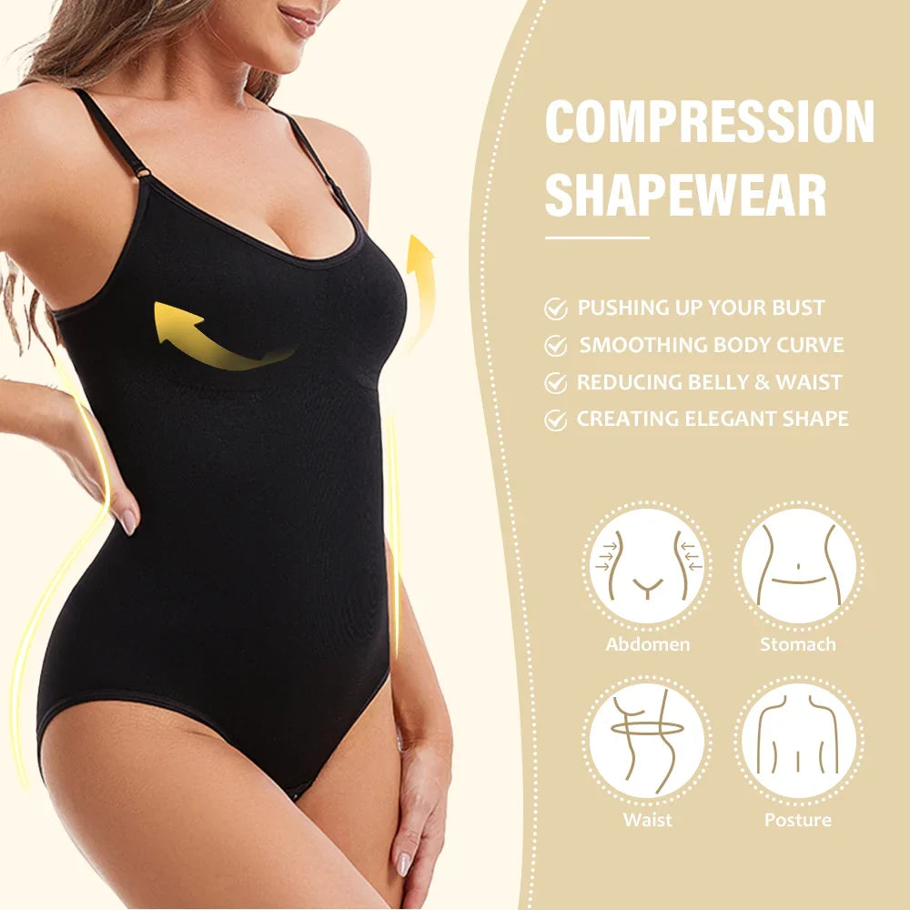 Comfort Fit Slimming Shapewear Bodysuit