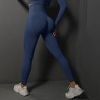 Seamless High-Waist Booty-Lifting Yoga Leggings